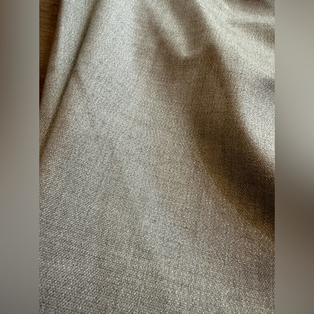 Alfani Woman Straight Leg  Trouser Dress Pants in Gray Silver Size 14W - Picture 14 of 14